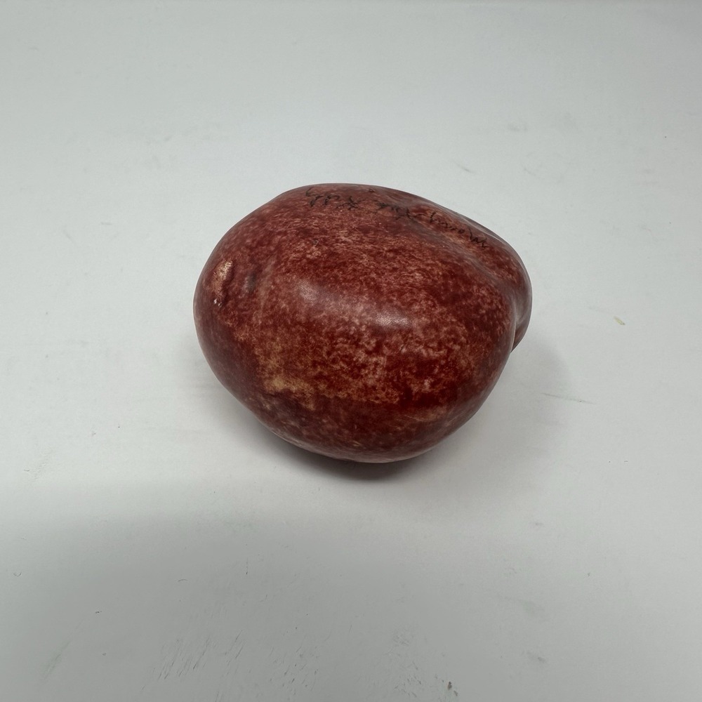 Mary Kirk Kelly Ceramic Sculptures Red Potato Signed - Picture 8 of 9